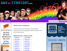 Tablet Screenshot of gay-or-straight.com